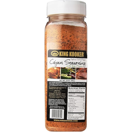 King Kooker Cajun Seasoning, 34 oz. XLG039